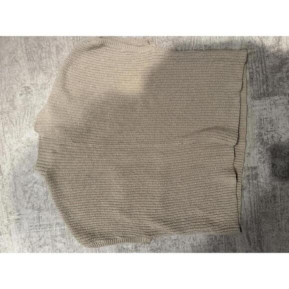 Free People Beach Freya Sleeveless Sweater, beige sz M - Picture 5 of 5